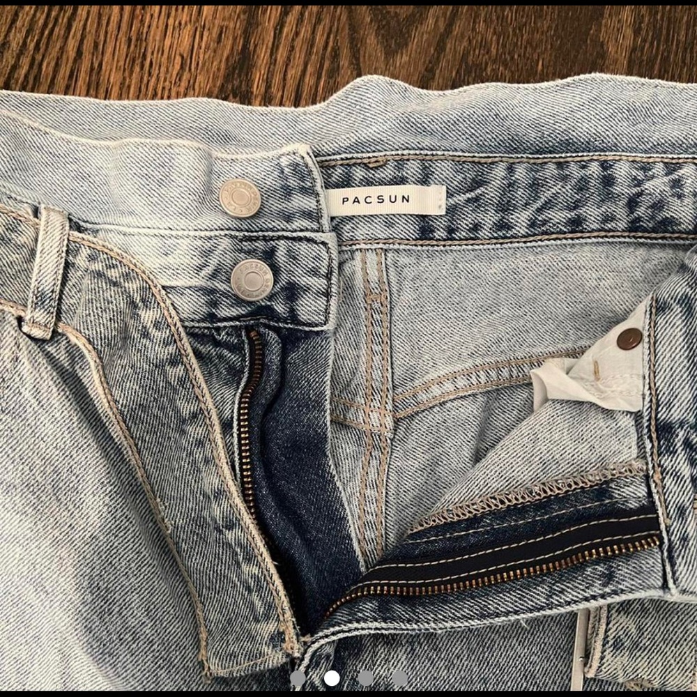 pacsun blue mom jeans